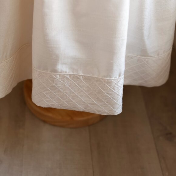 Strasburg Ivory Dupioni Silk Dress Flower Girl Special Occasion Recital Size 6 - Picture 5 of 9